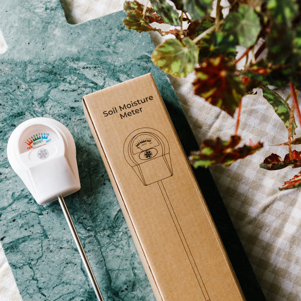 Soil moisture meter and packaging