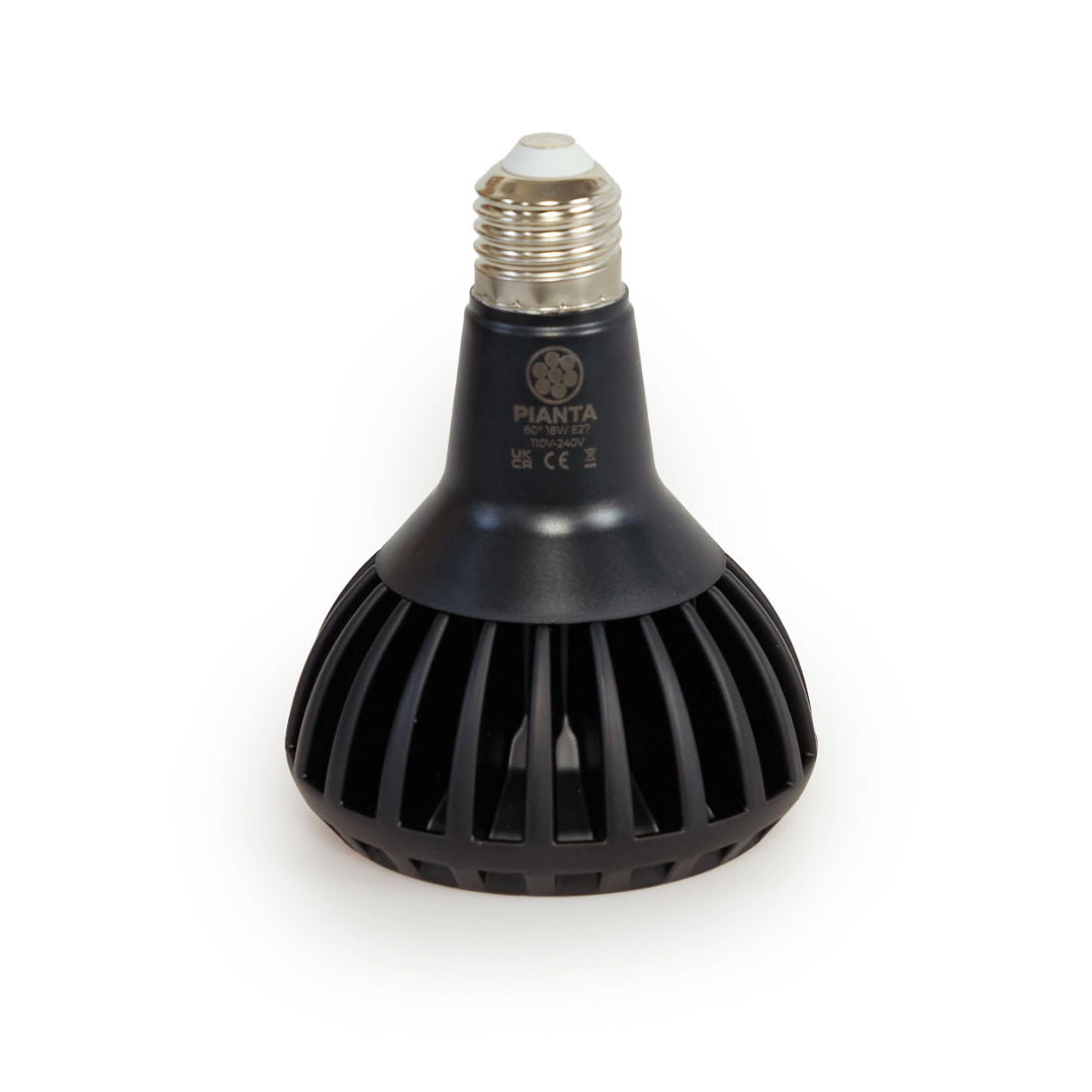 Pianta LED Grow Light Bulb : Black