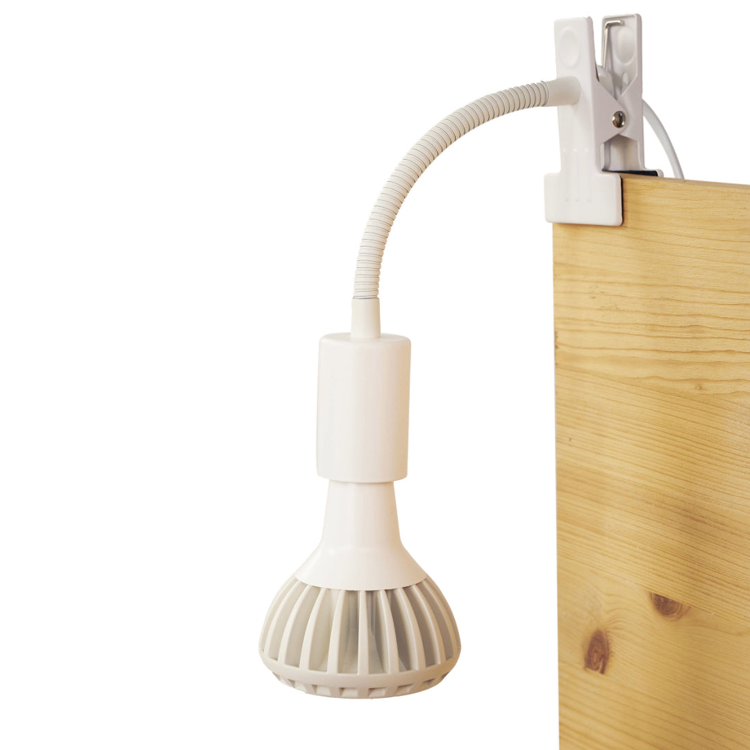 Stelo Gooseneck Clip-On Bulb Holder